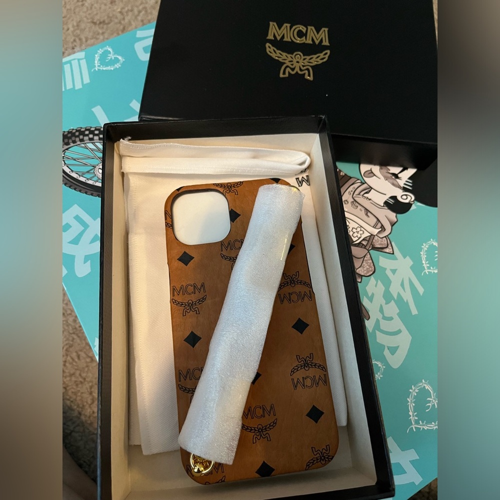 NWT MCM Phone Case (Iphone 12-13)